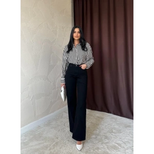 Siyah Comfy Jeans Pantolon