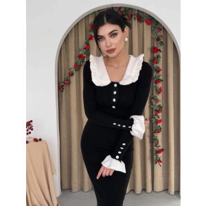 Sura Bebe Yaka Elbise