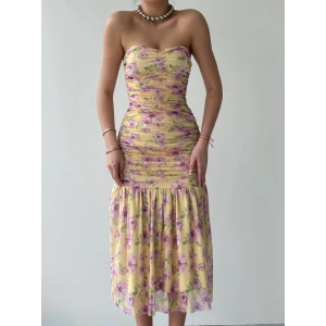 Talia Straplez Elbise