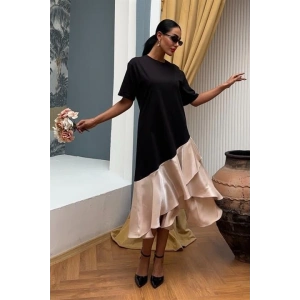 Volanlı Süprem Elbise 2864