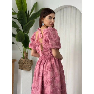 Wear Sırt Bağlama Detaylı Elbise