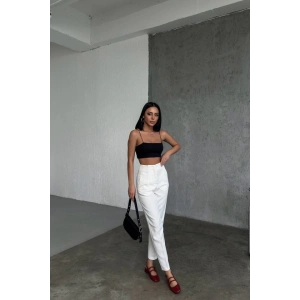 Yüksek Bel Pensli̇ Pantolon