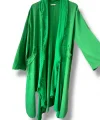 %100 pamuk garnili kaftan-Yeşil