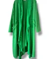 %100 pamuk garnili kaftan-Yeşil