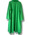 %100 pamuk garnili kaftan-Yeşil