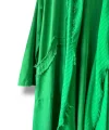 %100 pamuk garnili kaftan-Yeşil