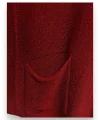 Merserize oversize asimetrik tek cepli triko