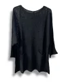 Merserize Triko Kadın Oversize Tunik - 38-52 Beden Uyumlu Standart Beden