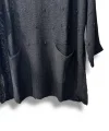 Merserize Triko Kadın Oversize Tunik - 38-52 Beden Uyumlu Standart Beden
