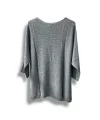 Merserize Triko Kadın Oversize Tunik - 38-52 Beden Uyumlu Standart Beden
