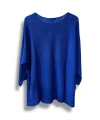 Merserize Triko Kadın Oversize Tunik - 38-52 Beden Uyumlu Standart Beden