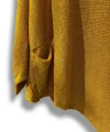 Oversize Cepli Merserize Bluz | 38-52 Beden Uyumlu Rahat Kalıp Triko