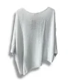 Oversize Cepli Merserize Bluz | 38-52 Beden Uyumlu Rahat Kalıp Triko