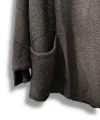 Oversize Cepli Merserize Bluz | 38-52 Beden Uyumlu Rahat Kalıp Triko