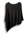 Oversize Cepli Merserize Bluz | 38-52 Beden Uyumlu Rahat Kalıp Triko