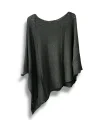Oversize Cepli Merserize Bluz | 38-52 Beden Uyumlu Rahat Kalıp Triko