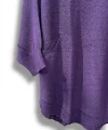 Oversize Cepli Merserize Bluz | 38-52 Beden Uyumlu Rahat Kalıp Triko