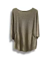 Oversize Cepli Merserize Bluz | 38-52 Beden Uyumlu Rahat Kalıp Triko