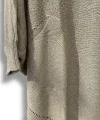 Oversize Cepli Merserize Bluz | 38-52 Beden Uyumlu Rahat Kalıp Triko