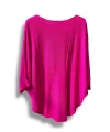 Merserize Triko Oversize Bluz - 38-52 Beden Uyumlu - Salaş Kazak