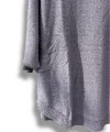 Merserize Triko Oversize Bluz - 38-52 Beden Uyumlu - Salaş Kazak