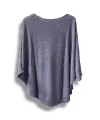 Merserize Triko Oversize Bluz - 38-52 Beden Uyumlu - Salaş Kazak