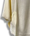 Merserize Triko Oversize Bluz - 38-52 Beden Uyumlu - Salaş Kazak
