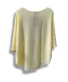 Merserize Triko Oversize Bluz - 38-52 Beden Uyumlu - Salaş Kazak