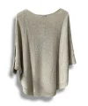 Merserize Triko Oversize Bluz - 38-52 Beden Uyumlu - Salaş Kazak