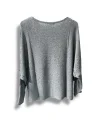 Oversize Merserize Triko Cepli ve Ajurlu Tasarım Bluz- 38-52 Beden Arası Uyumlu