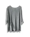 Kadın Oversize Merserize Triko Bluz | Salaş Tunik | 38-52 Beden Uyumlu