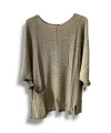 Kadın Oversize Merserize Triko Bluz | Salaş Tunik | 38-52 Beden Uyumlu