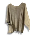 Kadın Oversize Merserize Triko Bluz | Salaş Tunik | 38-52 Beden Uyumlu