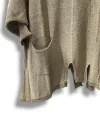 Kadın Oversize Merserize Triko Bluz | Salaş Tunik | 38-52 Beden Uyumlu