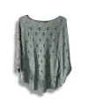 Oversize Merserize Triko Bluz - Delikli Desenli Kazak (38-52 Beden)
