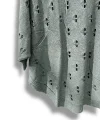 Oversize Merserize Triko Bluz - Delikli Desenli Kazak (38-52 Beden)