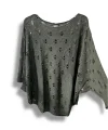 Oversize Merserize Triko Bluz - Delikli Desenli Kazak (38-52 Beden)