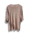 Merserize Oversize Triko Bluz – Standart Beden (38-48 Uyumlu) – Şık ve Rahat Tasarım