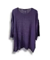 Merserize Oversize Triko Bluz – Standart Beden (38-48 Uyumlu) – Şık ve Rahat Tasarım