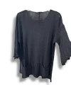 Merserize Oversize Triko Bluz – Standart Beden (38-48 Uyumlu) – Şık ve Rahat Tasarım