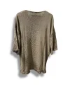 Merserize Oversize Triko Bluz – Standart Beden (38-48 Uyumlu) – Şık ve Rahat Tasarım
