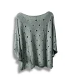 Kadın Merserize Oversize Triko Bluz – Standart Beden (38-48 Uyumlu) – Şık ve Rahat Yazlık Kazak