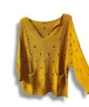 Kadın Merserize Oversize Triko Bluz – Standart Beden (38-48 Uyumlu) – Şık ve Rahat Yazlık Kazak