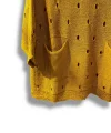 Kadın Merserize Oversize Triko Bluz – Standart Beden (38-48 Uyumlu) – Şık ve Rahat Yazlık Kazak