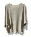 %100 Pamuk Merserize Triko Bluz Standart Beden 38-48 Uyumlu