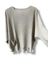 %100 Pamuk Merserize Triko Bluz Standart Beden 38-48 Uyumlu