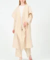 Kapüşonlu pantolon kimono takım
