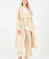 Kapüşonlu pantolon kimono takım