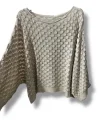Kadın Merserize Triko Bluz Oversize Standart Beden 38-52 Uyumlu Salaş