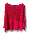 Kadın Merserize Triko Bluz Oversize Standart Beden 38-52 Uyumlu Salaş